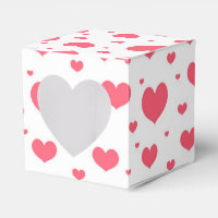 Valentine's Day hearts Favor Box
