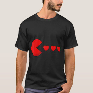 Valentines Day Hearts Funny Boys Girls Kids T-Shirt