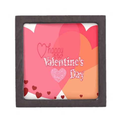 Valentines Day Hearts Gift Box