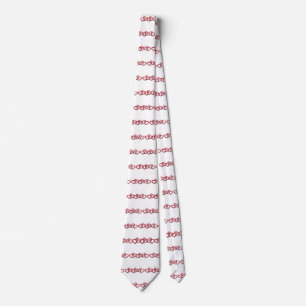 Valentine's Day Hearts Neck Tie