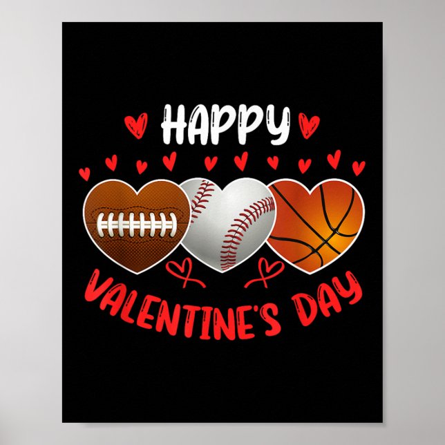 Valentines Day Hearts  Poster (Front)