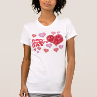 Valentine's Day  Hearts T-Shirt