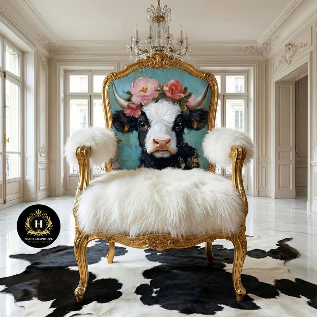 Valentines Day Highland Cow Rustic Decoupage Tissue Paper (Creator Uploaded)