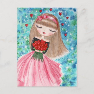 "Valentine's Day" Holiday Postcard
