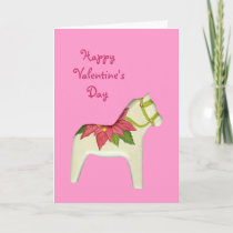 Valentine's Day Horse Card