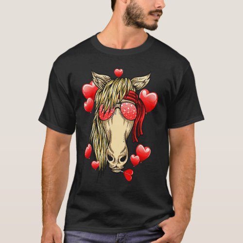 Valentines Day Horse   Horse T-Shirt
