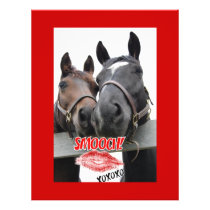 Valentine's Day Horses Flyer