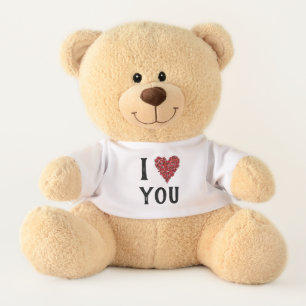 Valentine's Day I Heart You Medium Teddy Bear