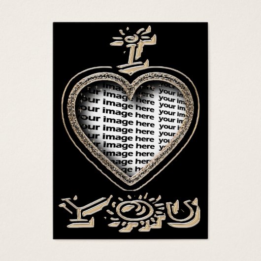 Valentine's Day "I love you" - Valentine (Front)