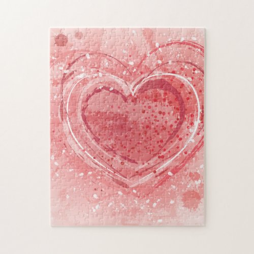 Valentines Day Illustration Jigsaw Puzzle