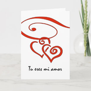 Spanish Valentine Cards Zazzle