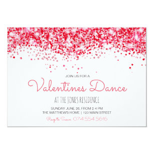 Valentine's Day Dance Invitations 5