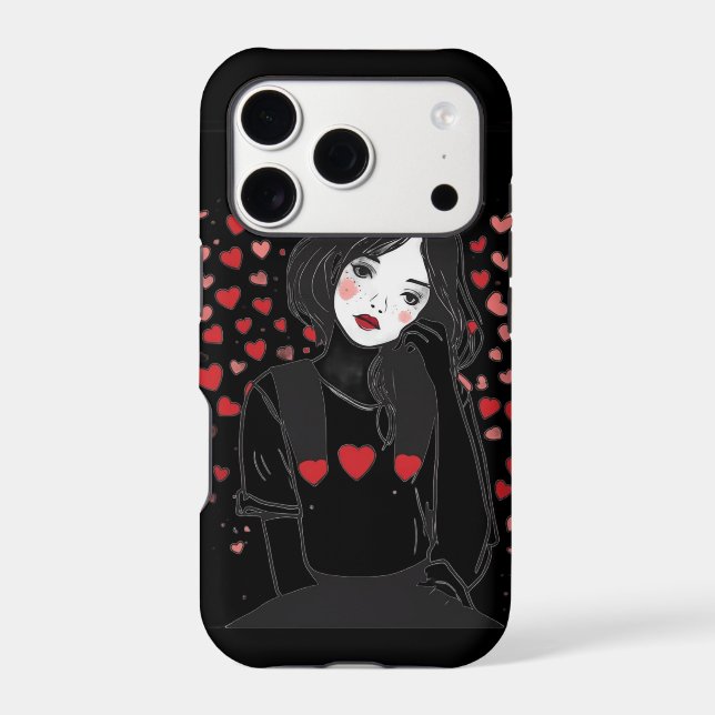 valentines day iPhone case (Back)