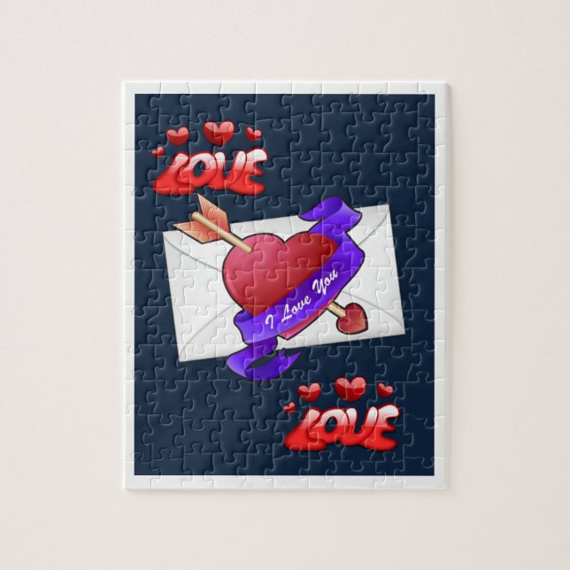 Valentine's Day Jigsaw Puzzle (Vertical)