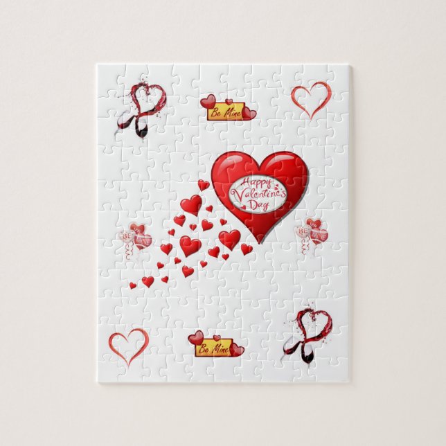 Valentine's Day Jigsaw Puzzle (Vertical)