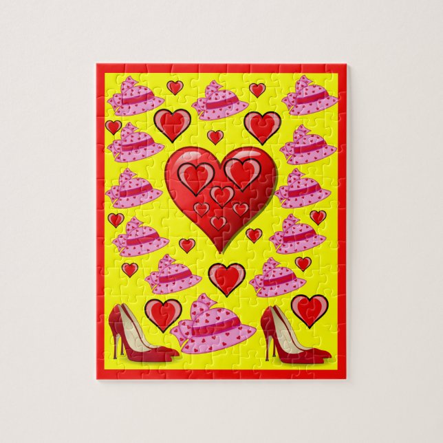 Valentine's Day Jigsaw Puzzle (Vertical)