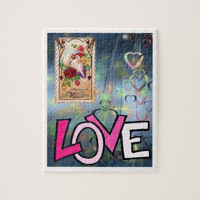 Valentine's Day Jigsaw Puzzle (Vertical)