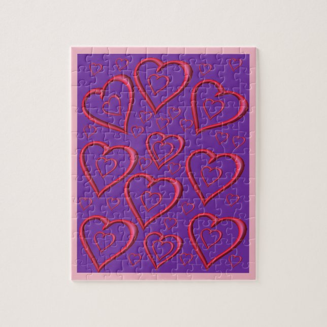 Valentine's Day Jigsaw Puzzle (Vertical)