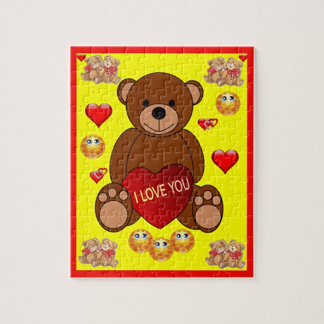 Valentine's Day Jigsaw Puzzle (Vertical)