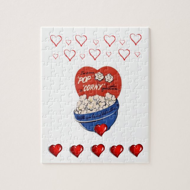 Valentine's Day Jigsaw Puzzle (Vertical)