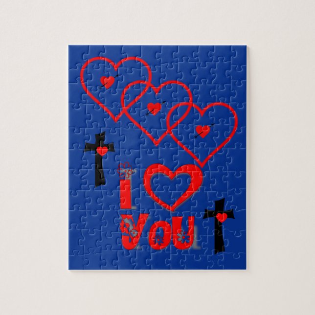 Valentine's Day Jigsaw Puzzle (Vertical)