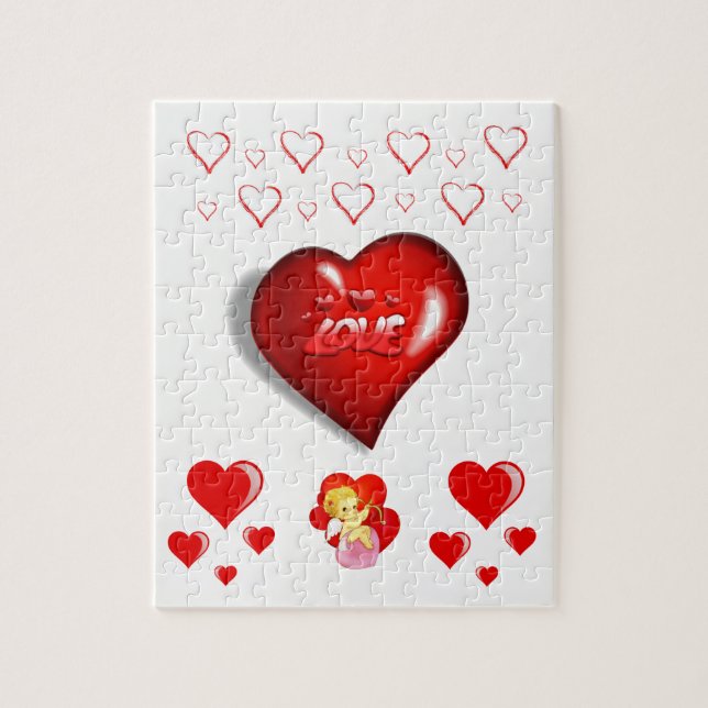 Valentine's Day Jigsaw Puzzle (Vertical)