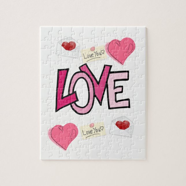 Valentine's Day Jigsaw Puzzle (Vertical)