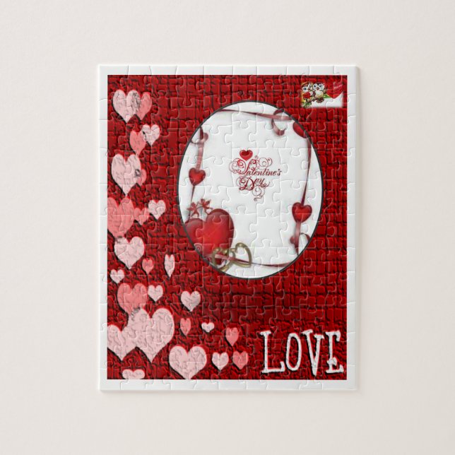 Valentine's Day Jigsaw Puzzle (Vertical)