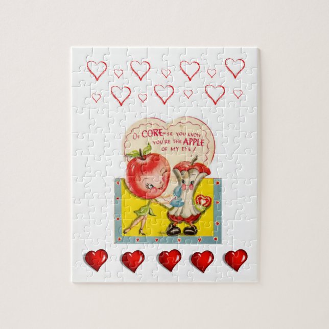 Valentine's Day Jigsaw Puzzle (Vertical)