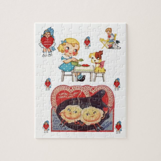 Valentine's Day Jigsaw Puzzle (Vertical)