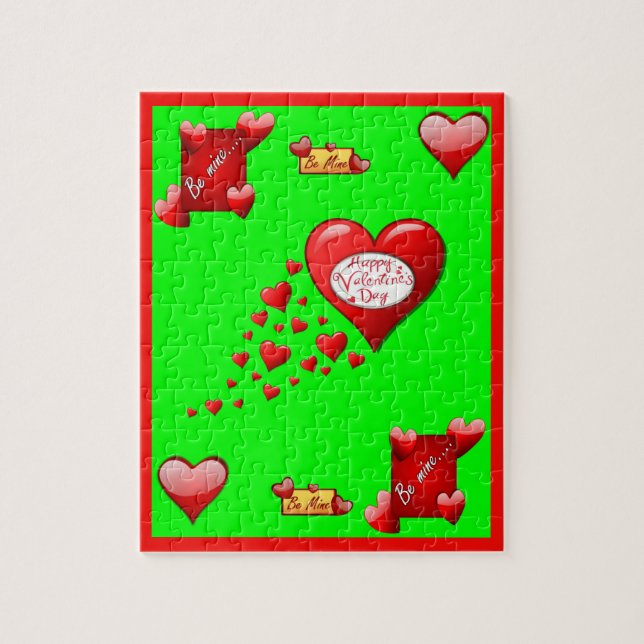 Valentine's Day Jigsaw Puzzle (Vertical)