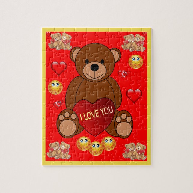 Valentine's Day Jigsaw Puzzle (Vertical)