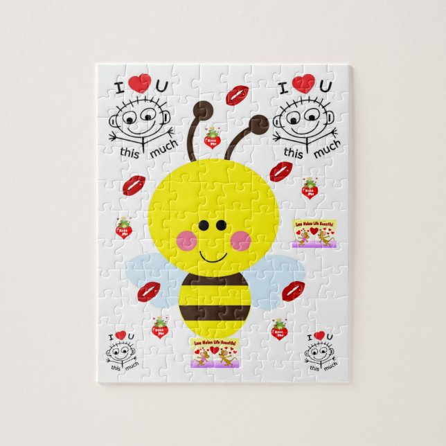 Valentine's Day Jigsaw Puzzle (Vertical)