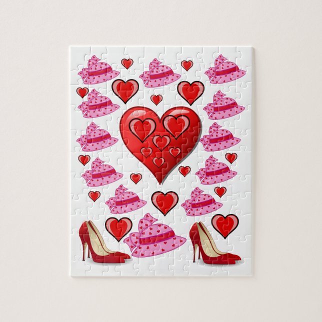 Valentine's Day Jigsaw Puzzle (Vertical)