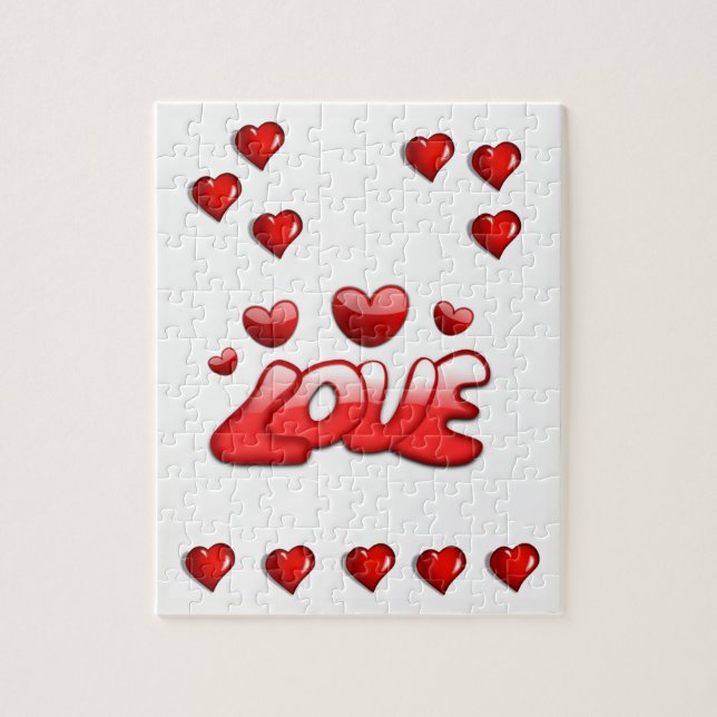 Valentine's Day Jigsaw Puzzle (Vertical)