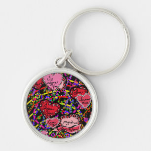 Valentines Day Keychain