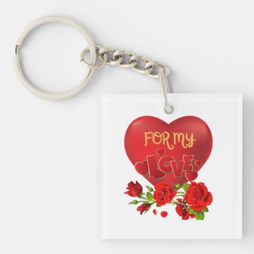 Valentines Day Keychain