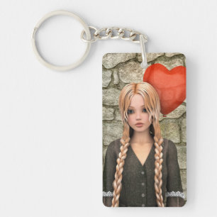 Valentines Day Keychain