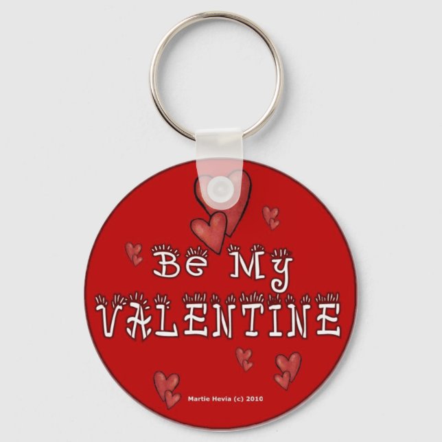 Valentine's Day Keychain (2b) (Front)