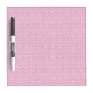 Valentine's Day Knitted Pattern 2 Dry-Erase Board