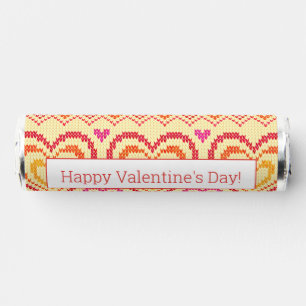 Valentine's Day Knitted Pattern Breath Savers® Mints