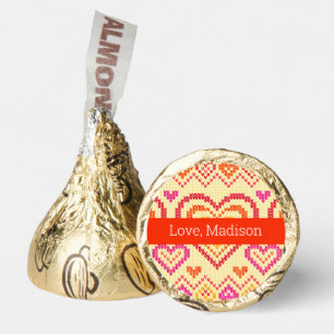 Valentine's Day Knitted Pattern Hershey®'s Kisses®