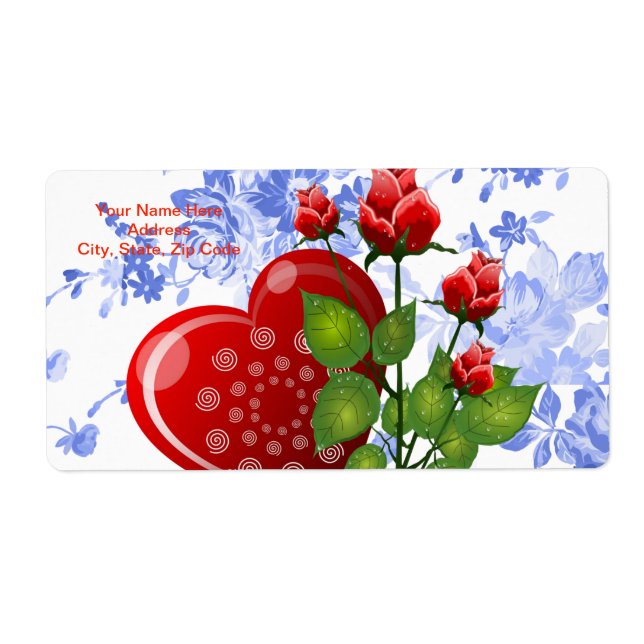 Valentine's Day Labels (Front)