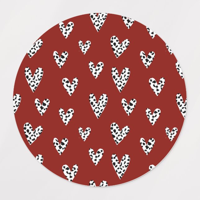 Valentines Day Labels (Design 2)