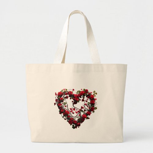 Valentines day  large tote bag