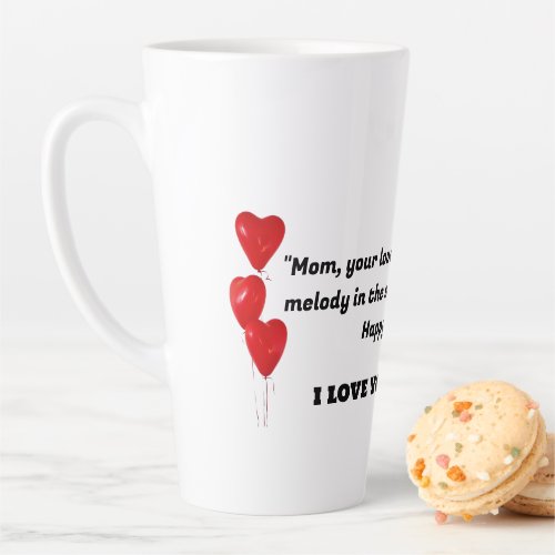 Valentines Day Latte Mug