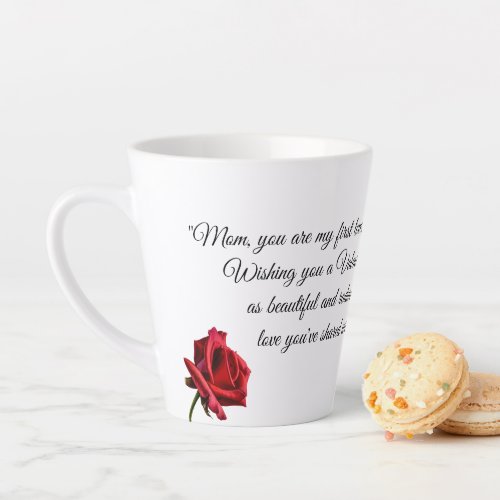 Valentines Day Latte Mug