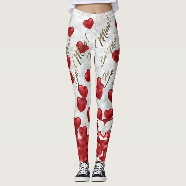 Valentine's Day Leggings (Front)