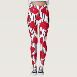 Valentine's day leggings