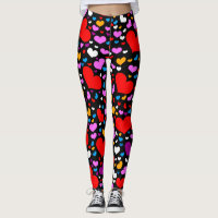 Valentines day leggings hotsell